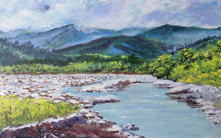 Art Mantra - Intermediate acrylic painting classes