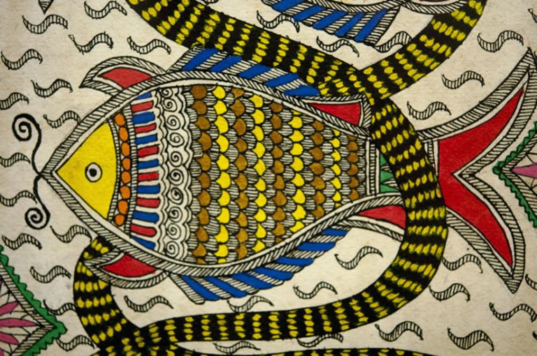 Madhubani painting workshop by Chanda Dobriyal